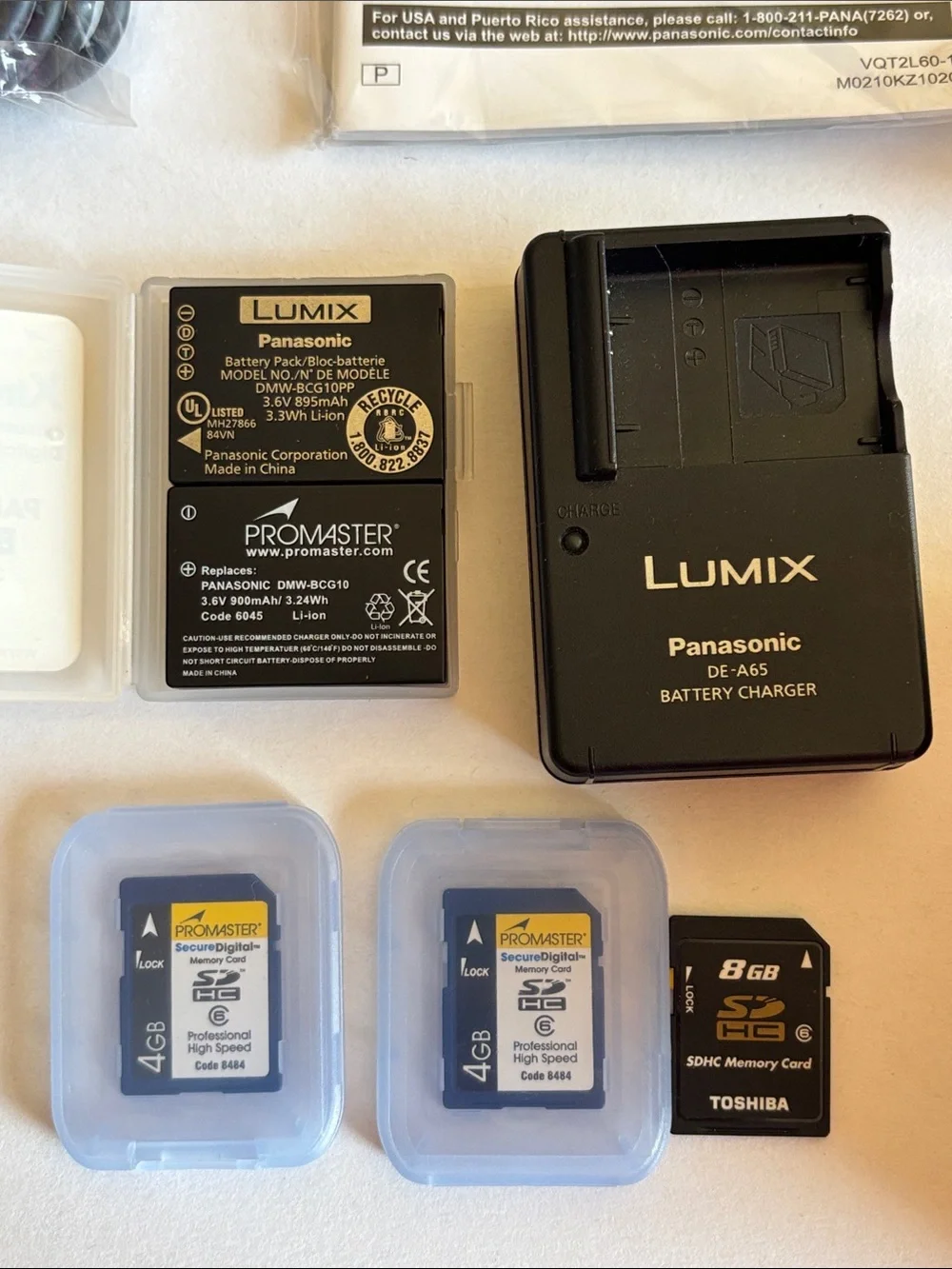 Panasonic Lumix Silver Point-and-Shoot Digital Camera